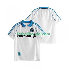 Herre Fotballdrakter Olympique de Marseille 1999 Hjemme Retro 1998 Kortermet